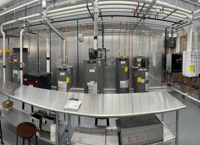 Case Studies Image Three - A factory with a Rheem Heating Solution