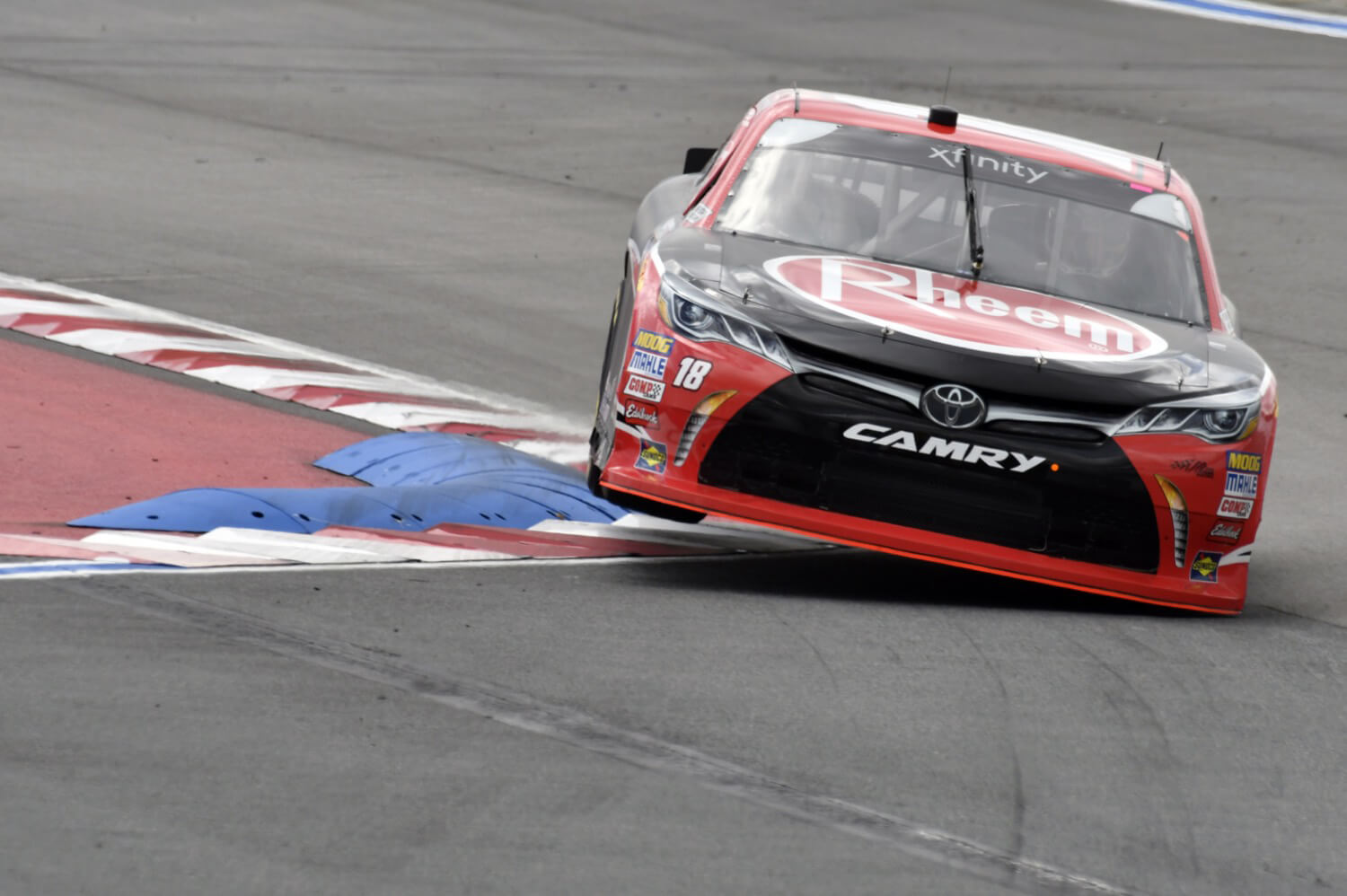 9/29/18 NASCAR Xfinity Series, Drive for the Cure 200, Charlotte Motor Speedway, Ryan Preece, Joe Gibbs Racing, Toyota Camry, Rheem, ROVAL